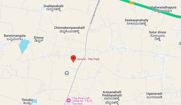 Arvind The Park Address