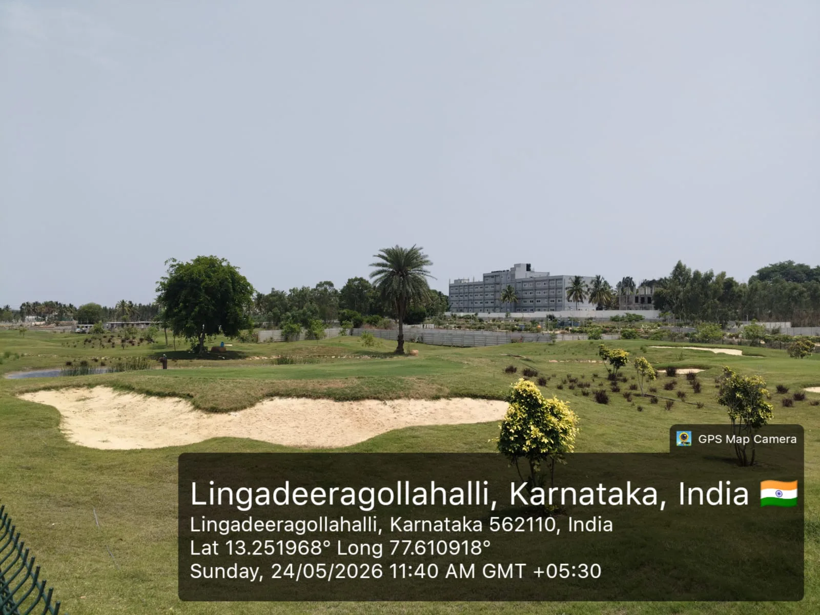 Clubhouse landscape view at Arvind The Park, Devanahalli