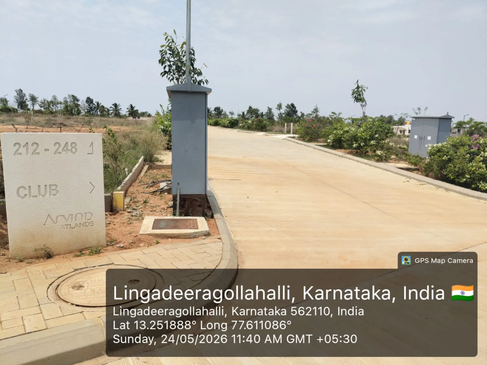 RERA approved plotted development at Arvind The Park, Devanahalli